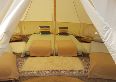 Purecamping furnished bell tents