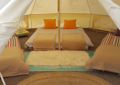 Purecamping furnished bell tents